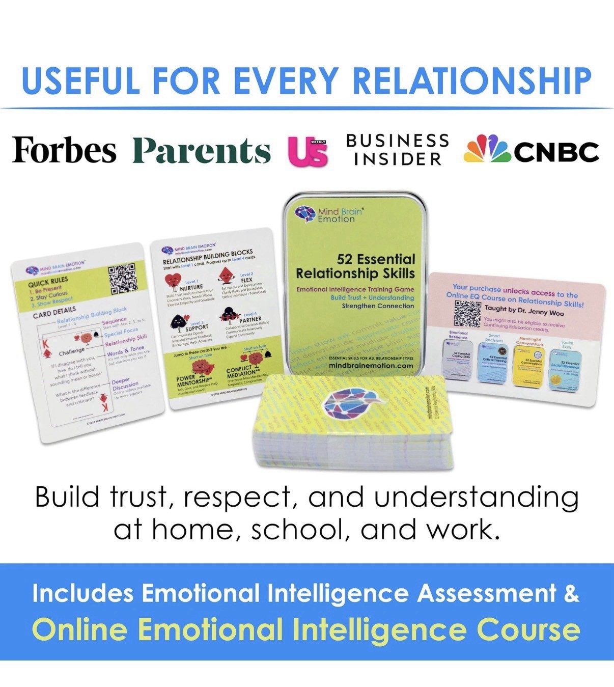Mind Brain Emotion 52 Essential Relationships Skills Intelligence Training Game
