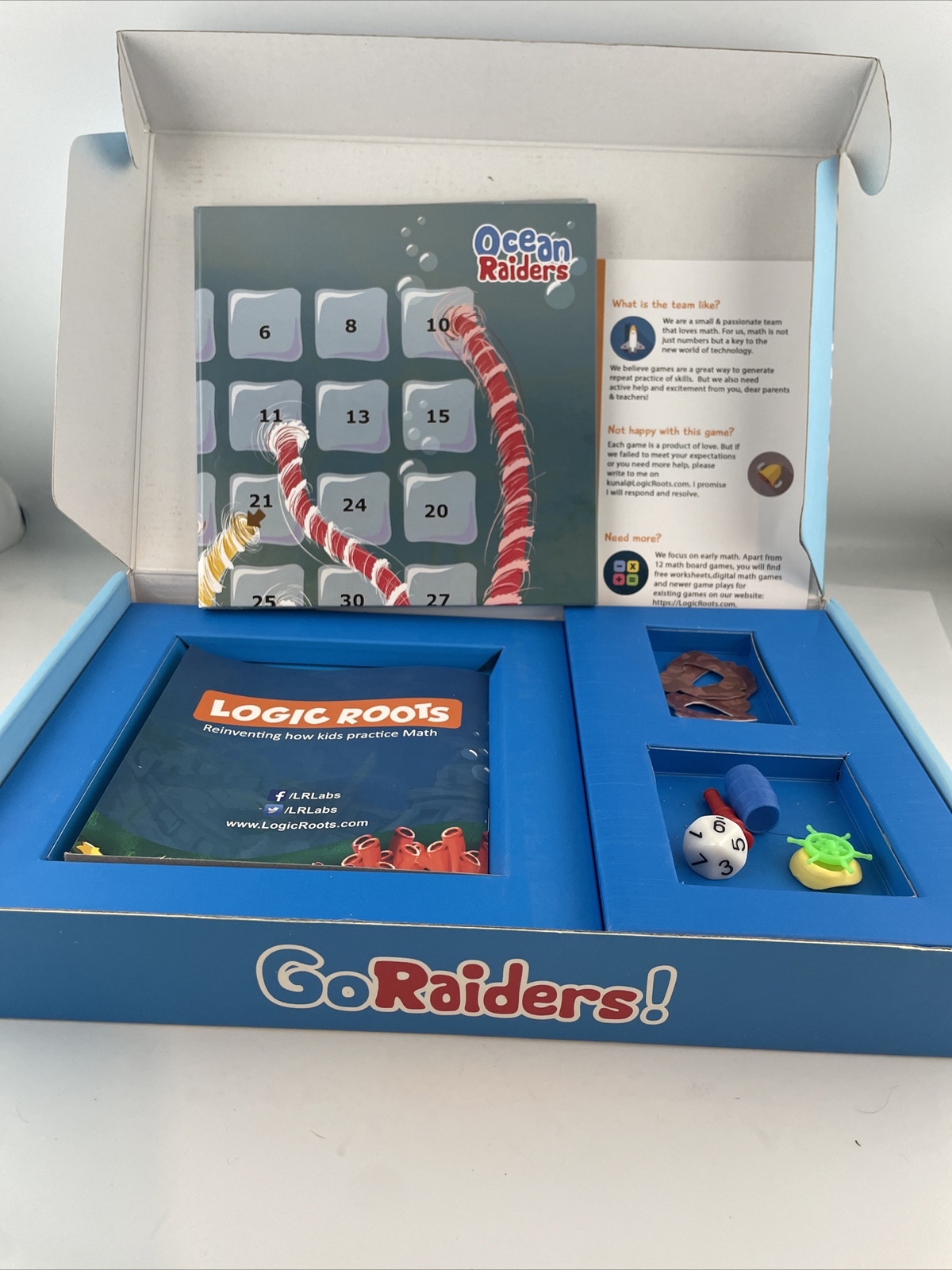 Ocean Raiders Logic Roots Math Learning Game – Undersea Adventure