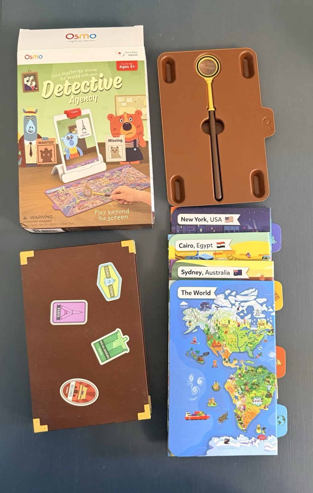 Osmo Learning Sets – Osmo base, Hot Wheels & Detective Agency