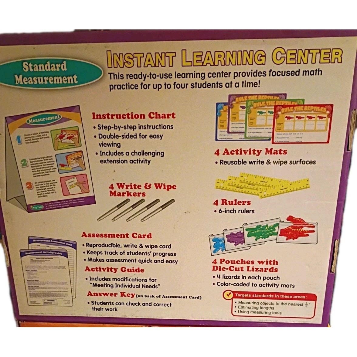 Lakeshore Instant Learning Center Standard Measurement Grades 1-3 Homeschool