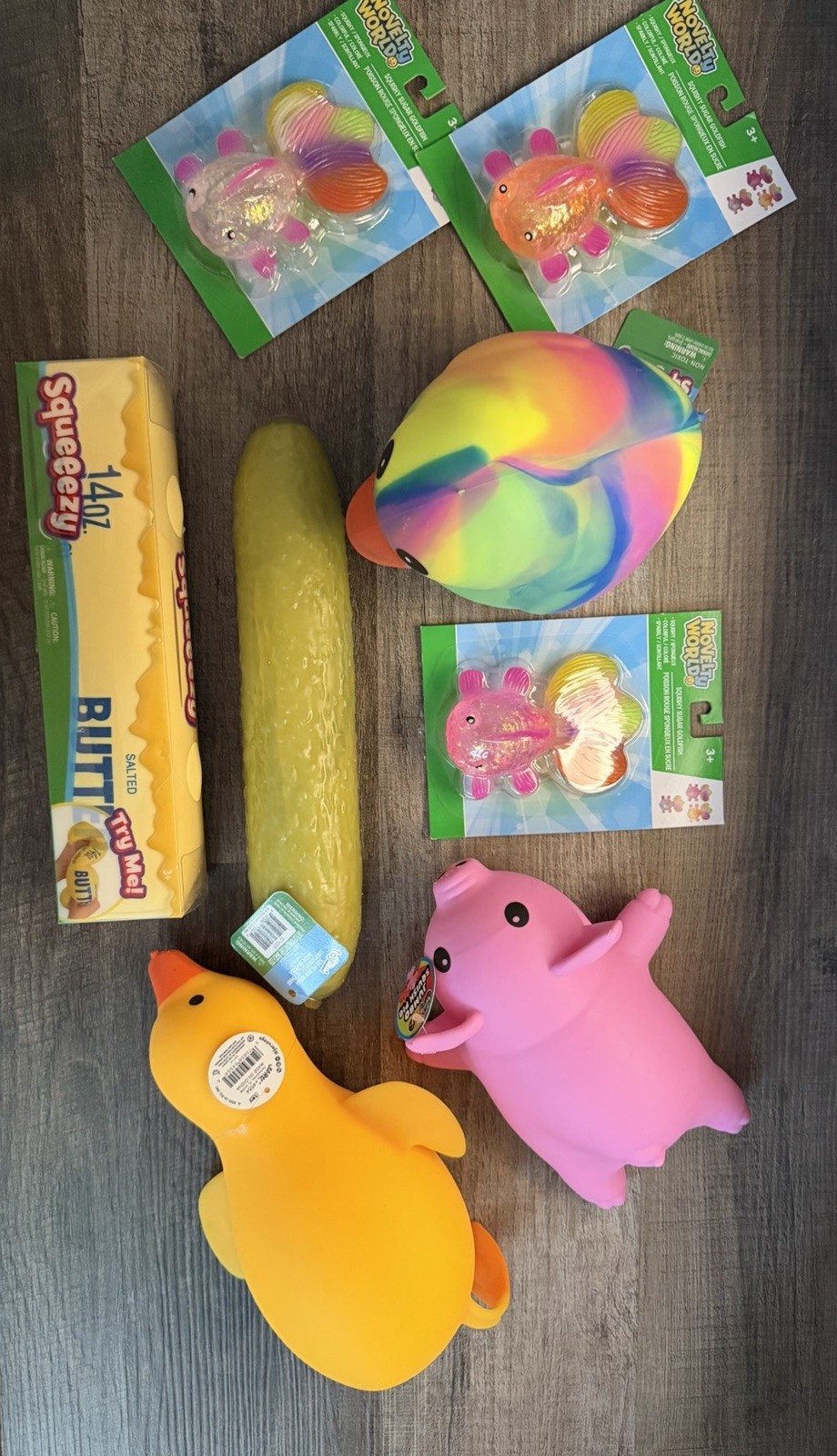 Sunny Days Squeezy Butter – Sensory Stress Relief Squeeze Toy OY