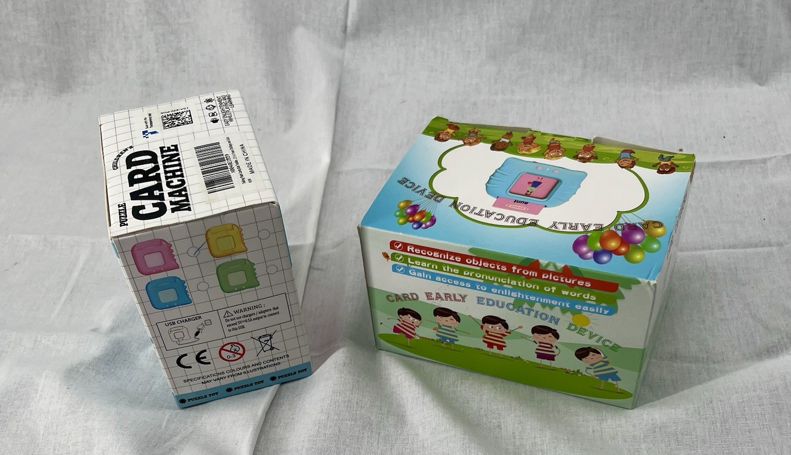 Talking Flash cards Early Toddler Development Set Of 2