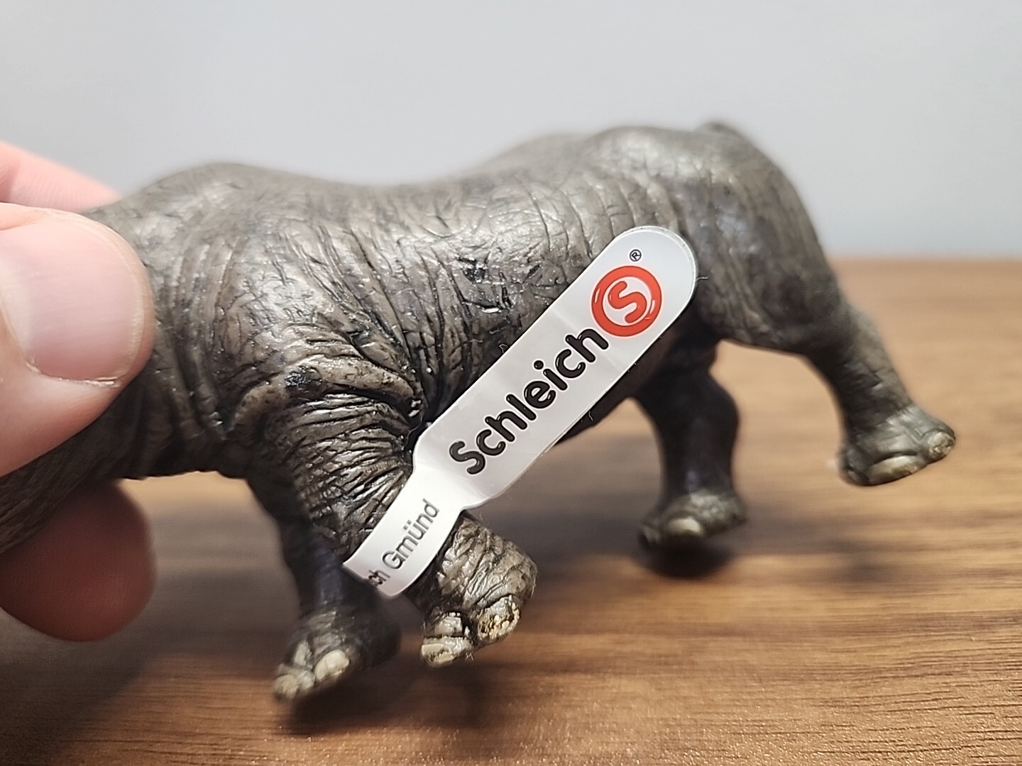 Schleich Rhinoceros Rhino 14743 Retired 2008 Animal Toy Figure ~ NWT ~ Rare
