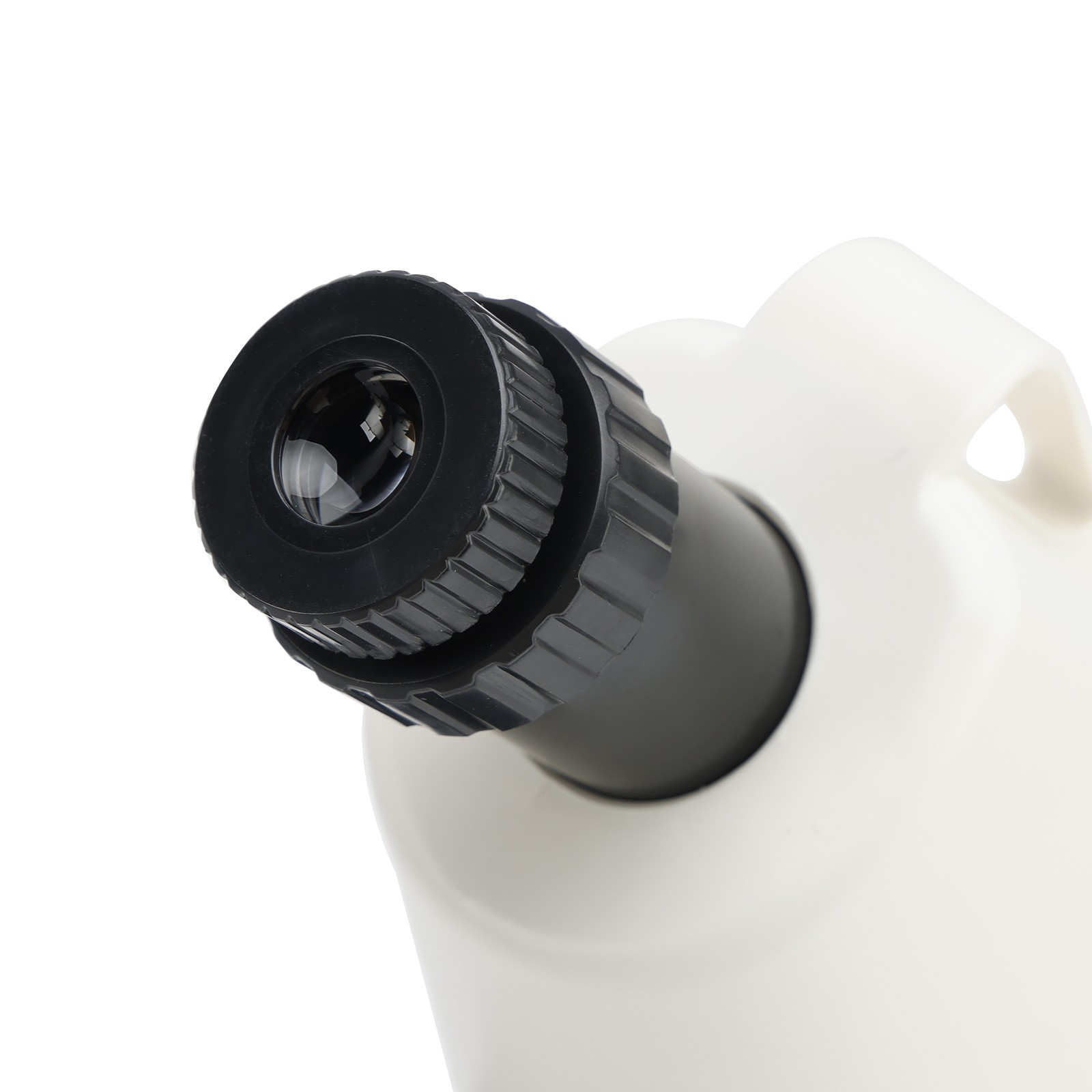 Handheld Microscope LED 100X-1200X Magnification Science Toys Kit For Kid White`
