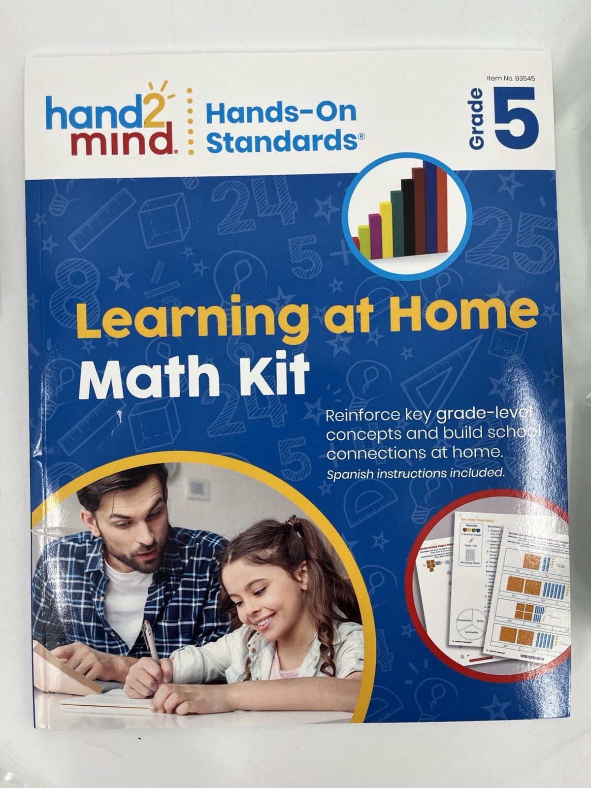 Hand 2 Mind Hands-On Standard Grade 5 Math Manipulatives Kit Homeschool