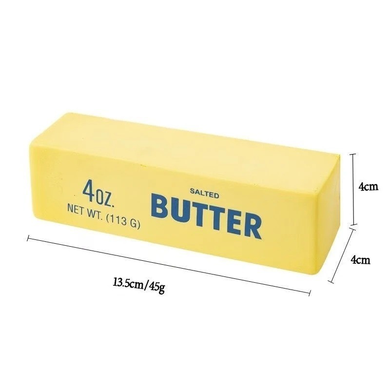 ✅ 1pc Butter Stick Squishy Fidget Toy Soft Stress Relief ADHD Anxiety Squeeze ✅*