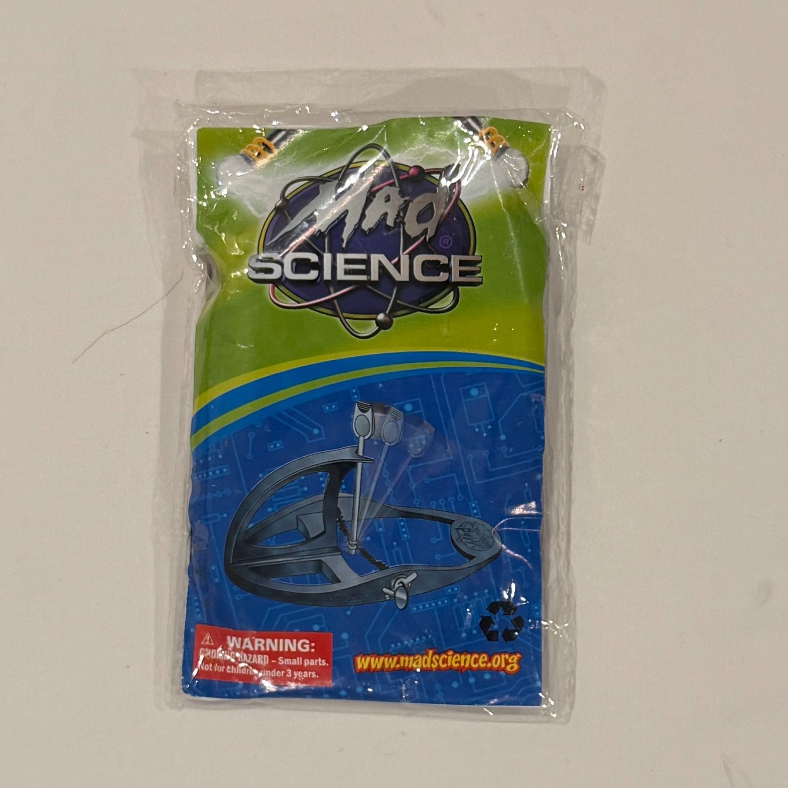 STEM Projects Kids NWT Mad Science Kit 4pc LOT Airplane, Catapult, Plaster, etc.