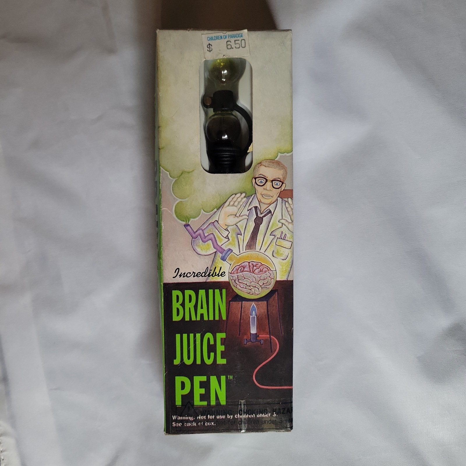 Vintage Brain Juice Pen 1994 Incredible Horror Monster Toy Rare