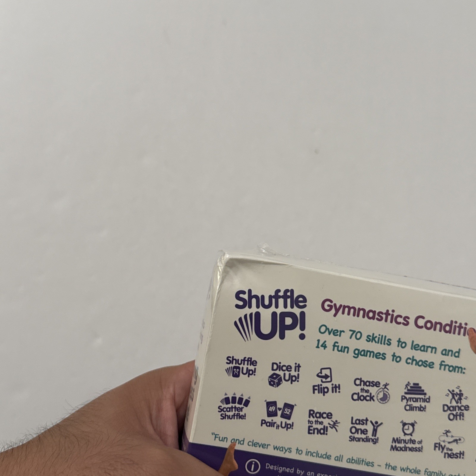 Shuffle Up! Gymnastics Conditioning Card Game Fitness 70 Skills 14 Fun Games NEW