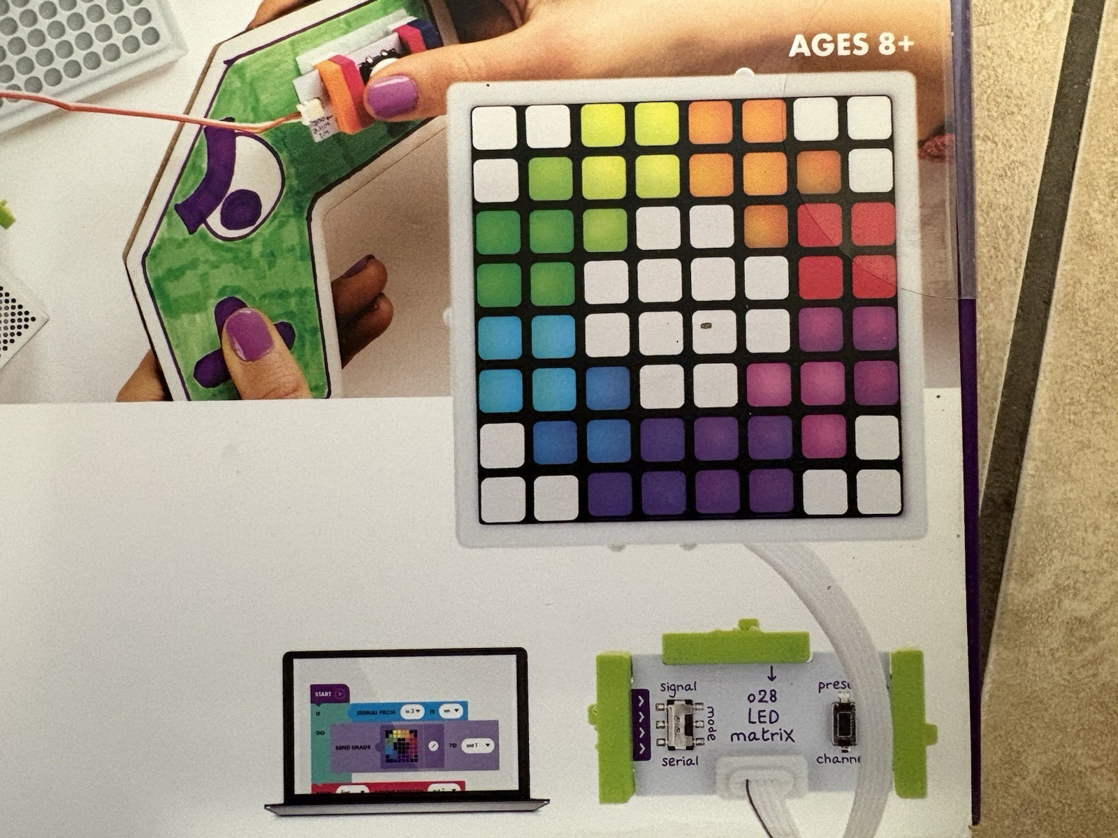 LittleBits Education Code Kit (New) Build games learn code 1-3 students Grade 3+