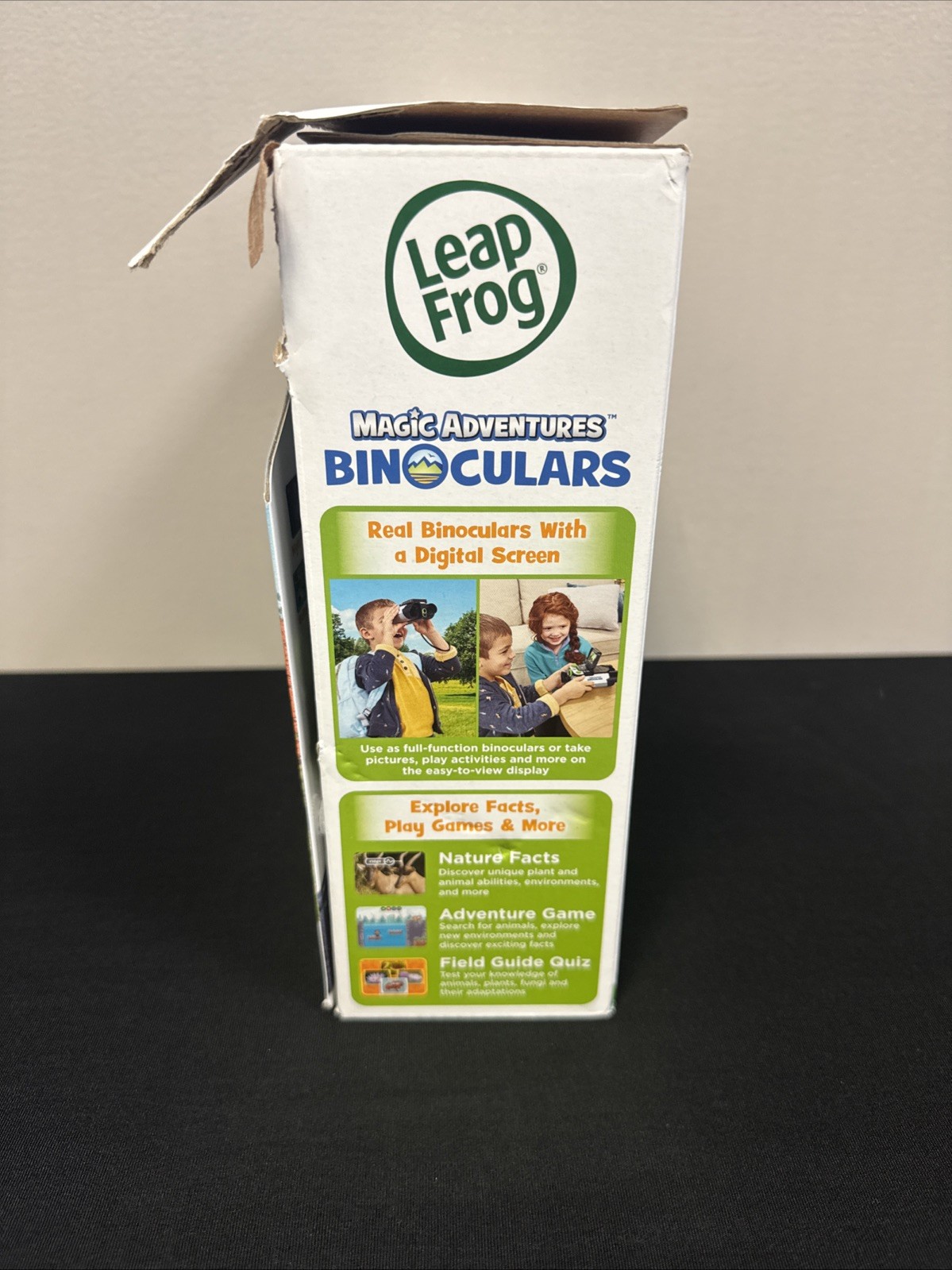 Leap Frog Magic Adventures Binoculars W/Screen Capture Night Vision For Kids New