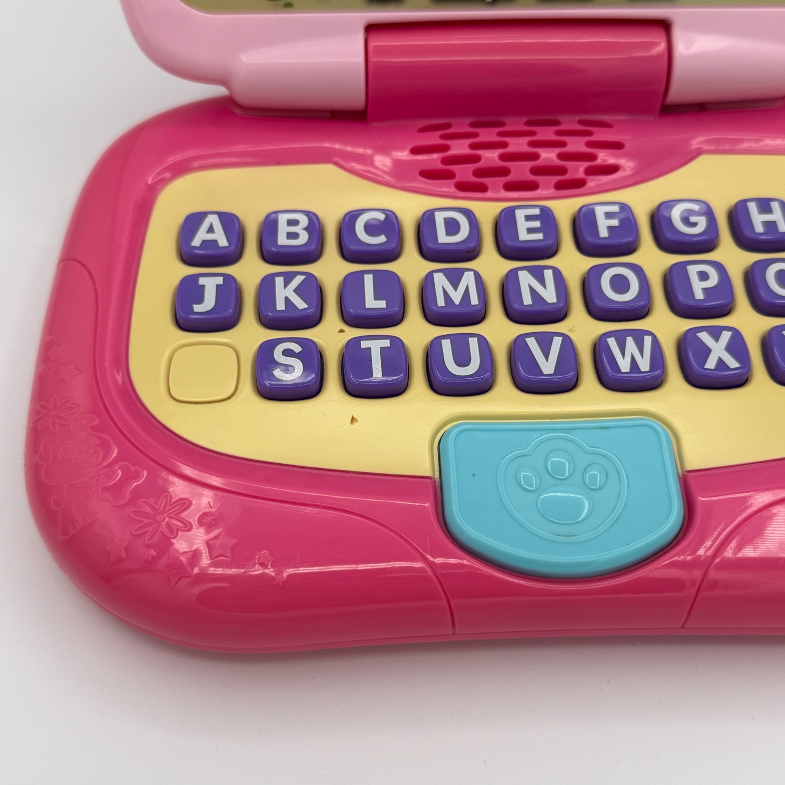 LeapFrog My Own Leaptop Pink Learning Laptop 2-in-1 Tested Works Kids Toy