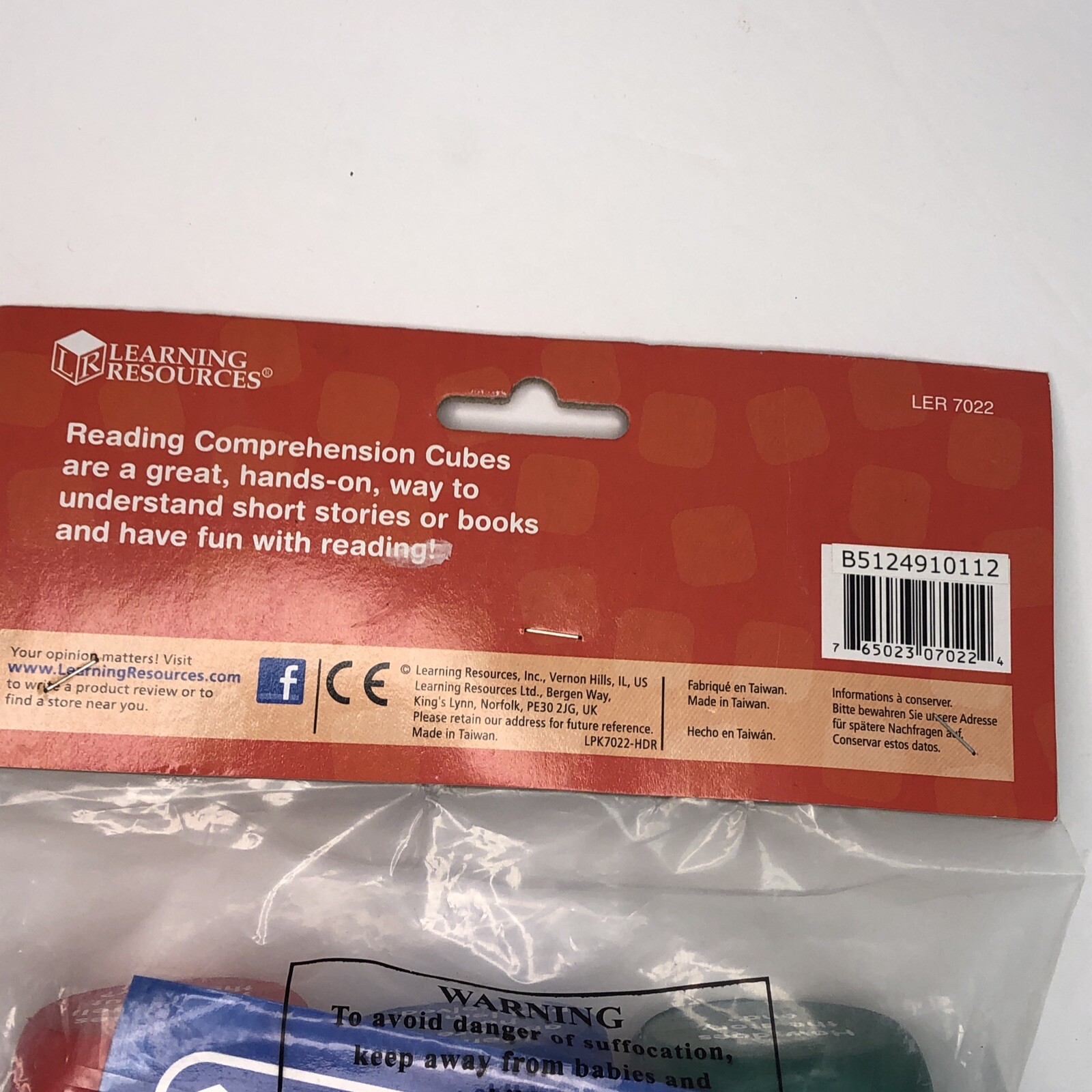 Learning Resources Conversation Cubes