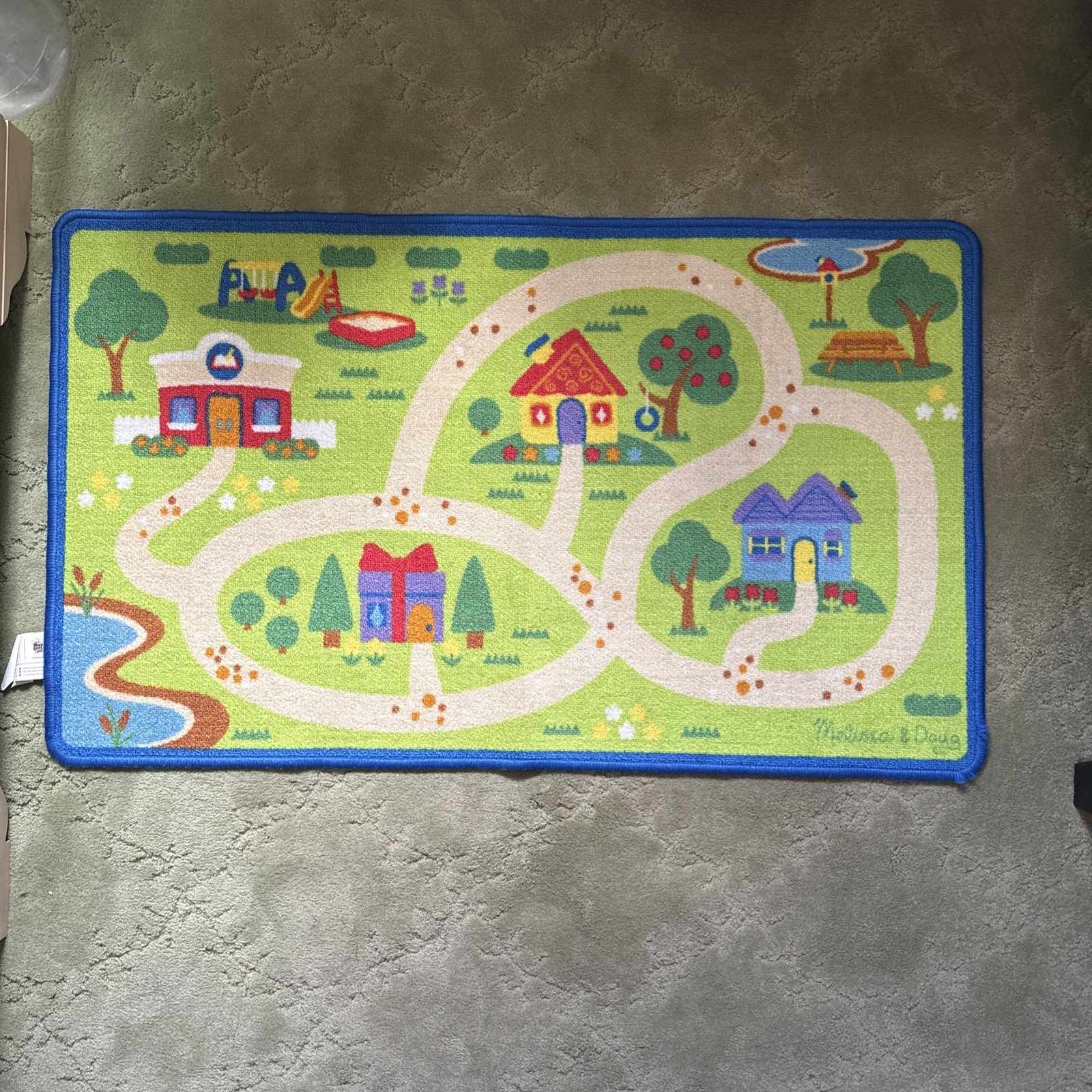 Melissa & Doug Blues Clues & You! Blue’s Neighborhood Activity Rug