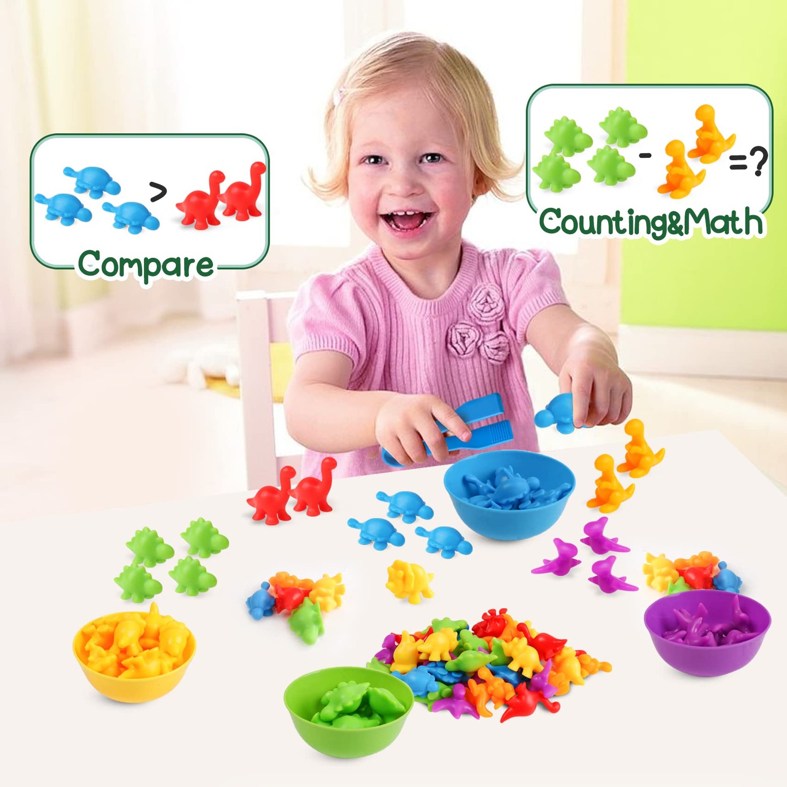 Educational Learning Toys for Kids 3 4 5 6 Years Old Boys Girls Birthday Gifts