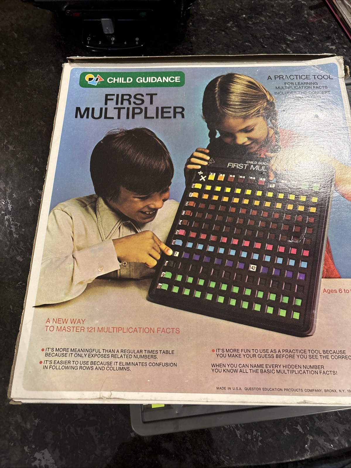 VTG Child Guidance First Multiplier Mathematics Learning Device 5986