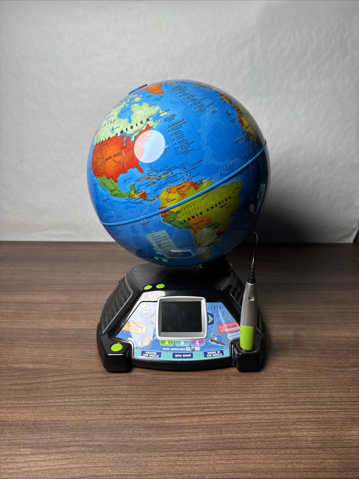 LeapFrog Magic Adventures Globe 2.8″ Video Screen BBC Videos Interactive Games
