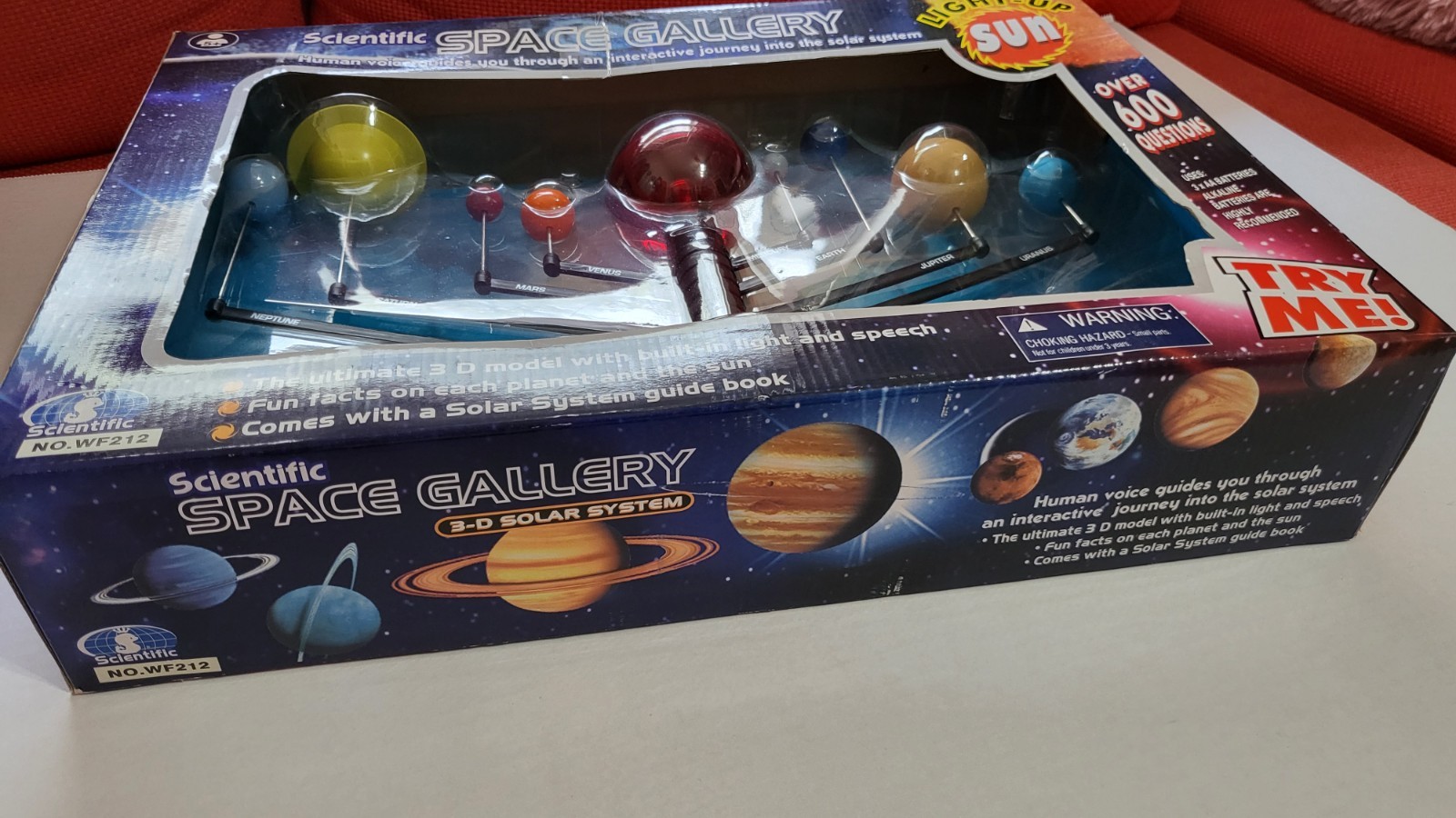Interactive Planetarium Learning Virtual Space Gallery Scientific Toy Planets