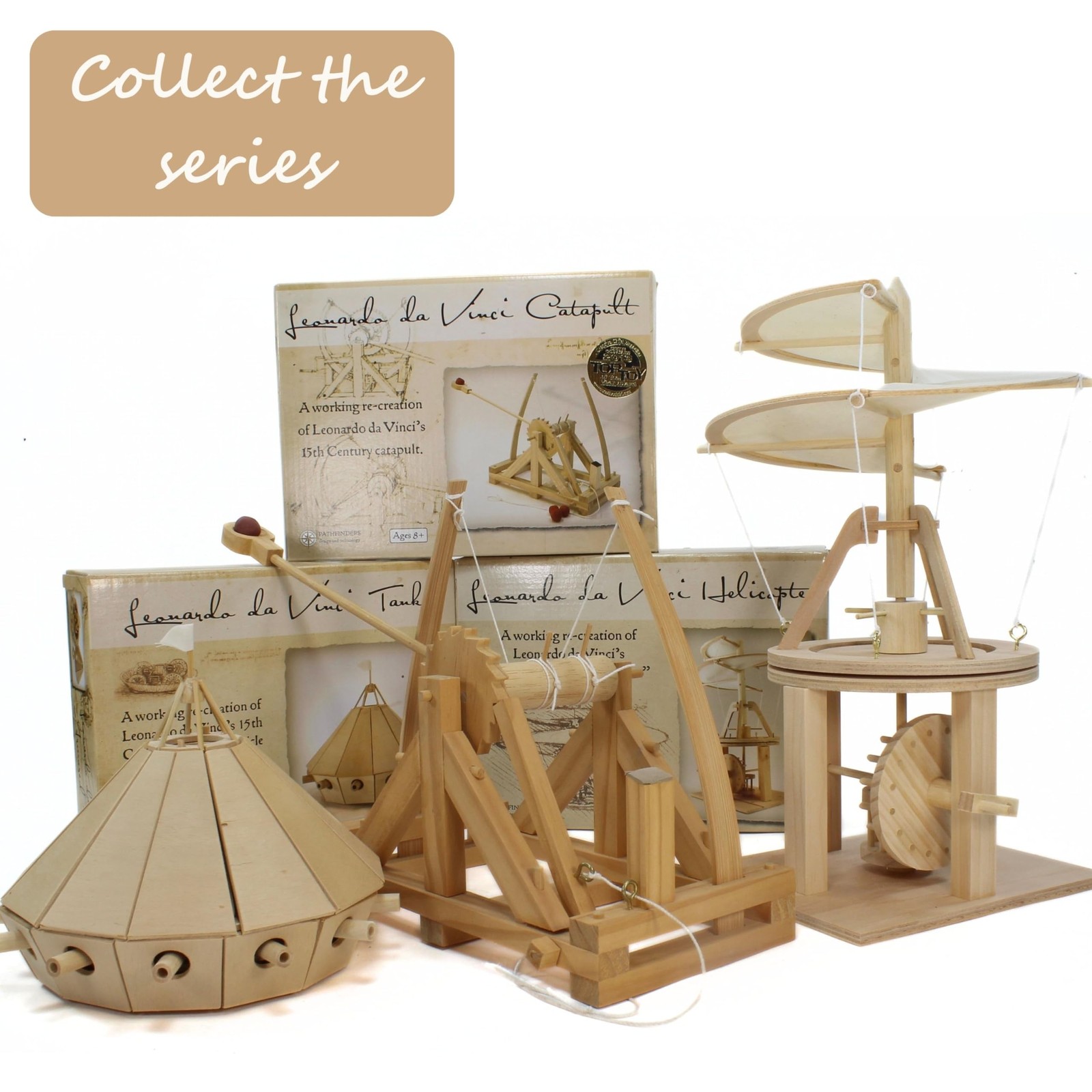 PATHFINDERS STEM Kits – Leonardo da Vinci Catapult kit | Trebuchet Science