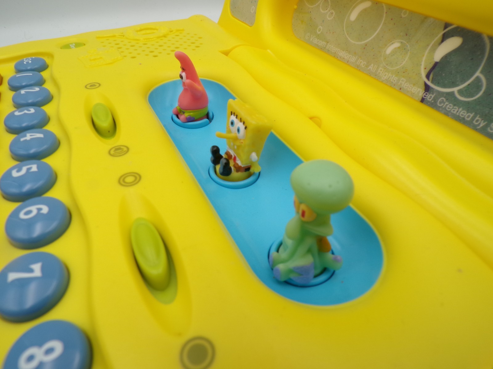 VTech SpongeBob SquarePants Electronic Learning Laptop Educational Toy Working