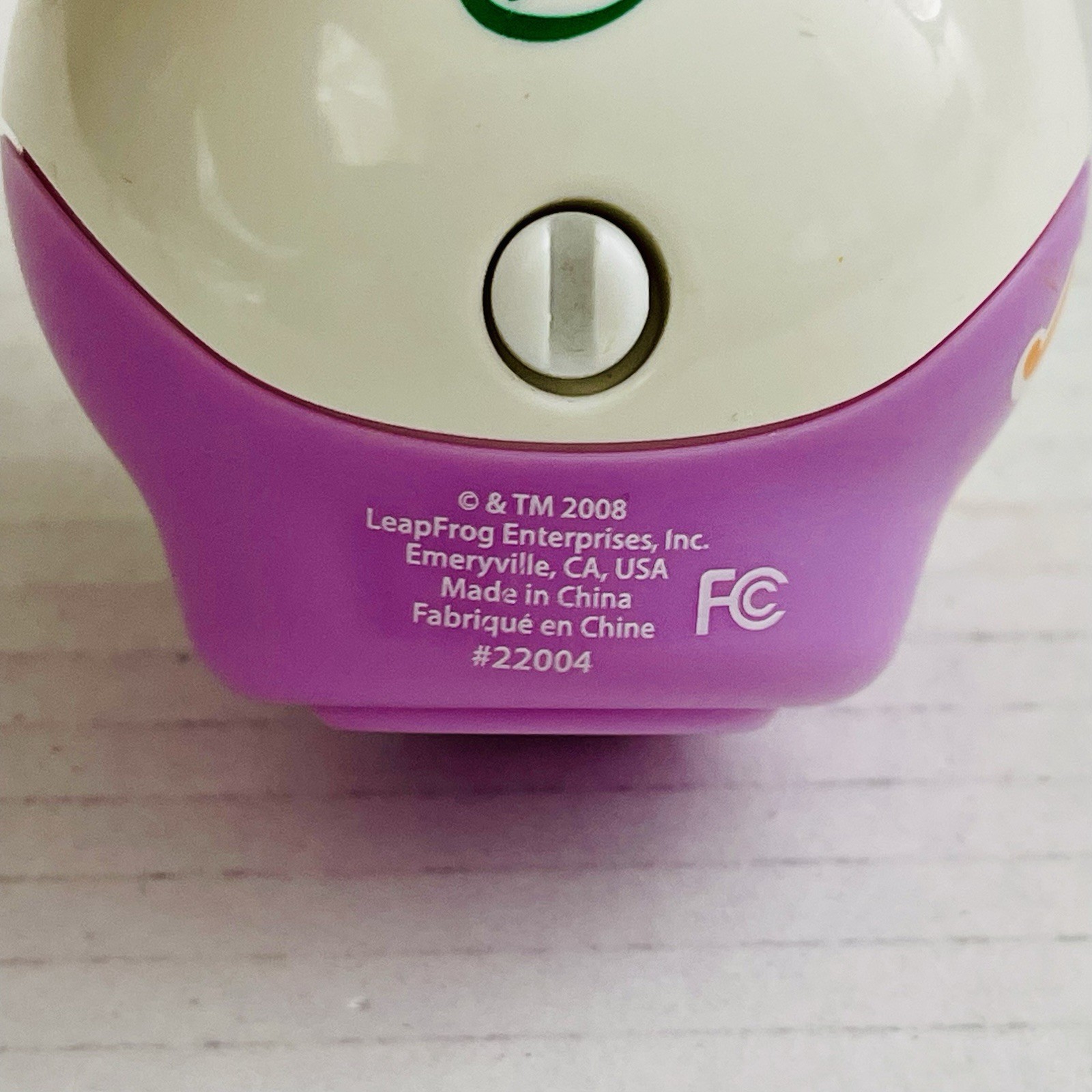 Leap Frog Tag Junior Book Pal Reader Pen White Purple