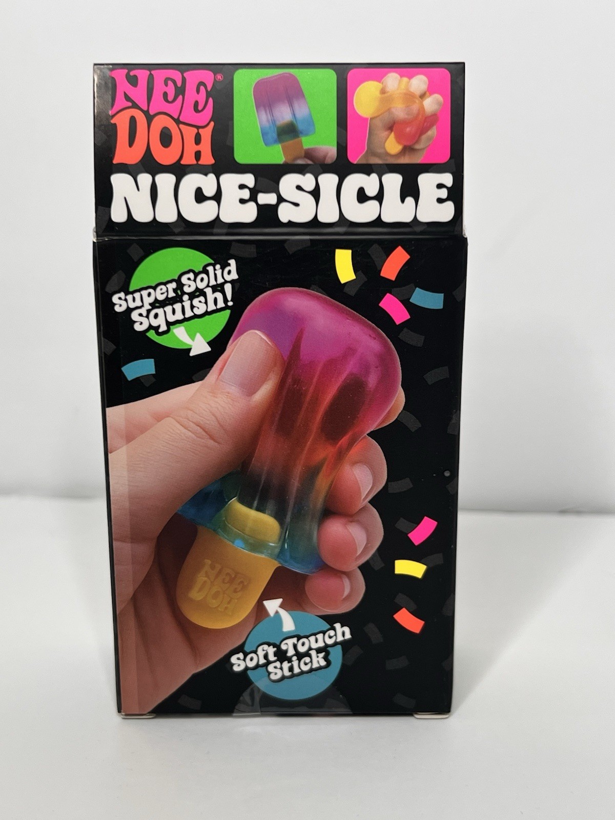 AUTHENTIC Nee Doh Nice-Sicle Popsicle BLUE & PURPLE NEEDOH -NEW IN BOX US SELLER