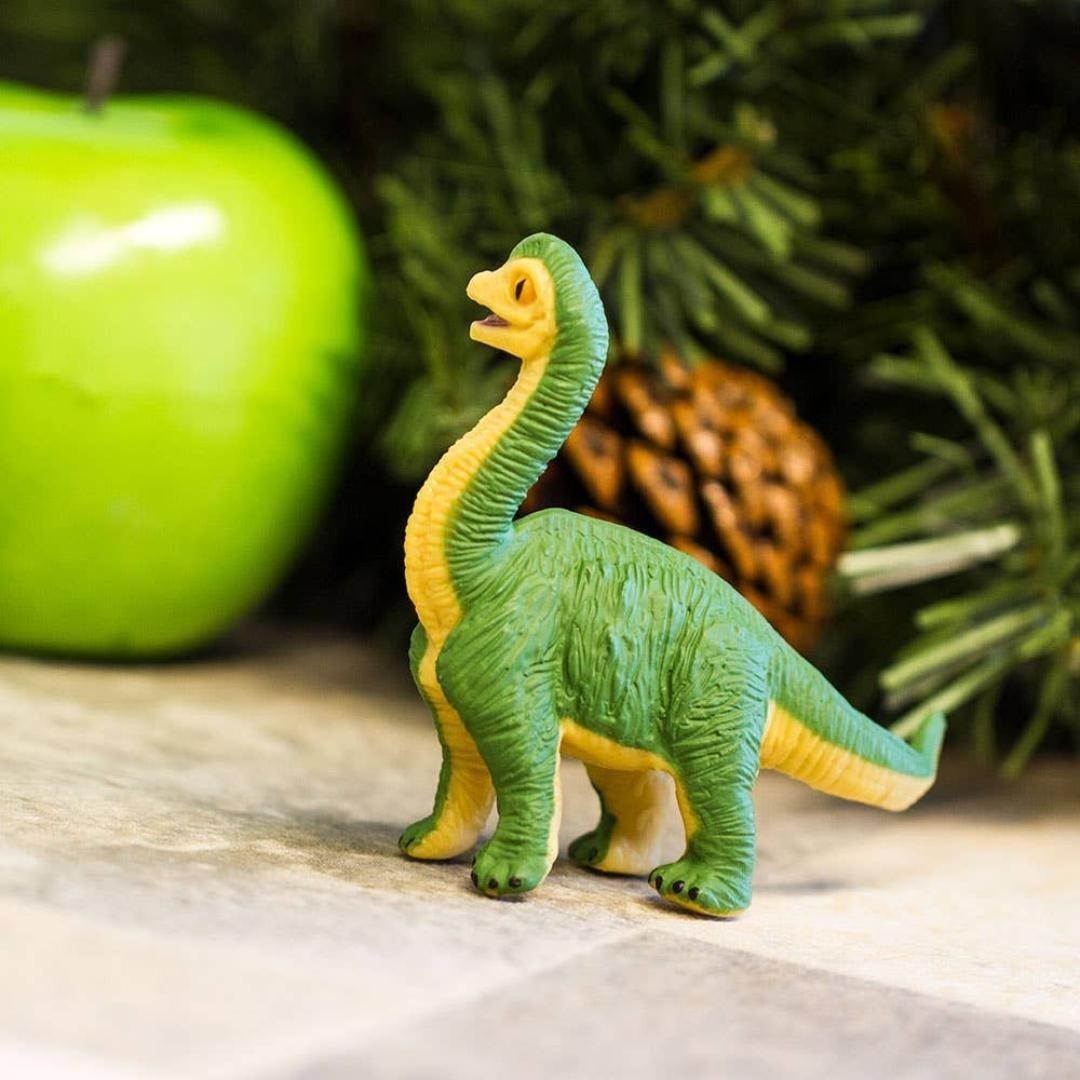 Safari Ltd Brachiosaurus Baby Figurine Mini Collectible Dinosaur Toy 301229 NEW