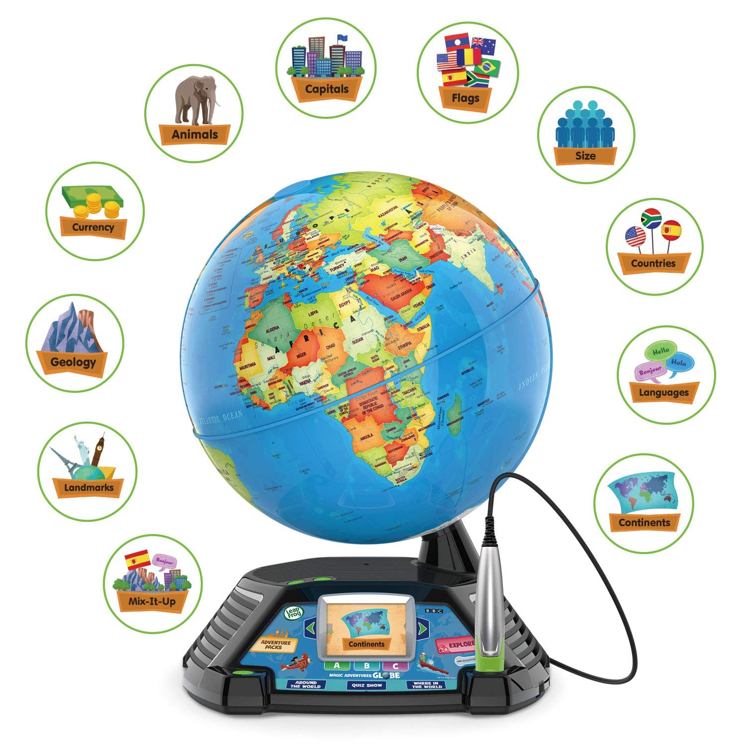 Magic Adventures Globe (Frustration Free Packaging)