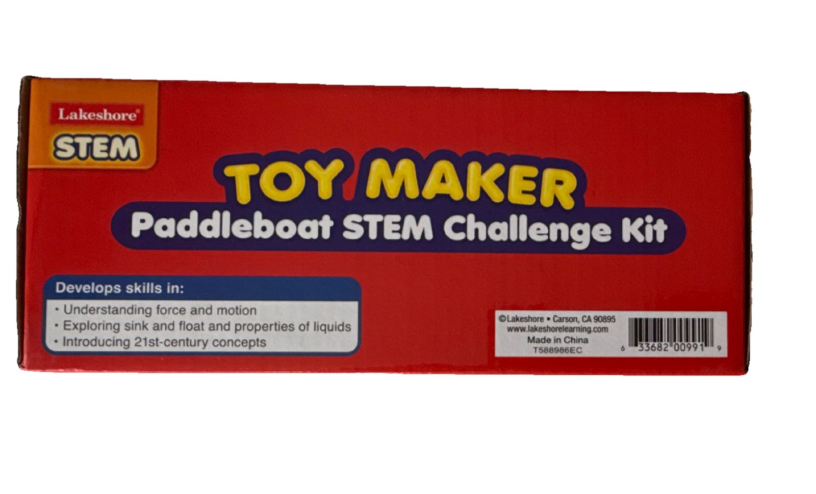 Lakeshore Toy Maker Paddleboat STEM Challenge Kit Ages 4+ EE892