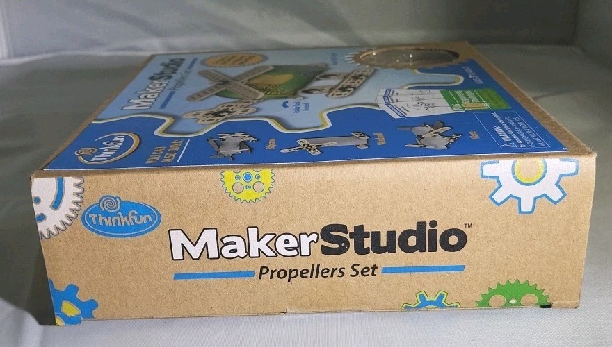 Engineering Set STEM Builds 4 Items and 10 challenge cards Maker Studio NIB