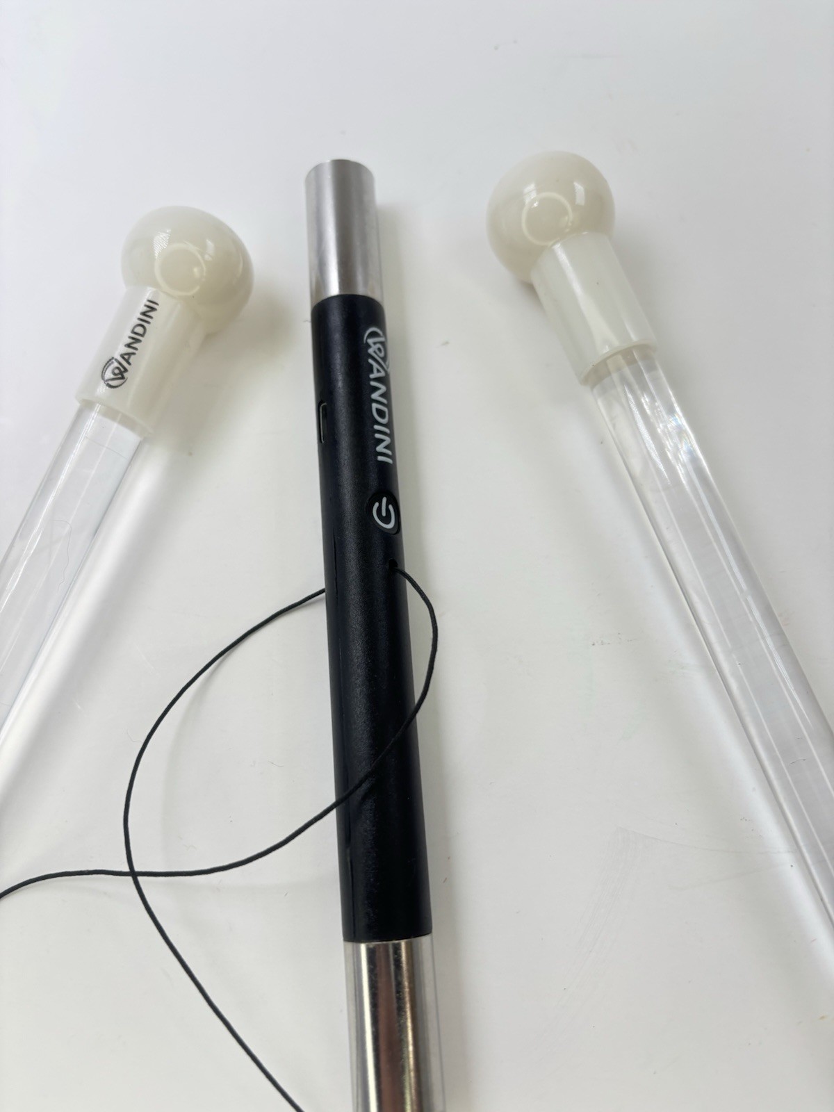 Wandini Glow.0 Magic Wand Collapsible LED Levitation Wand USB Rechargeable USED