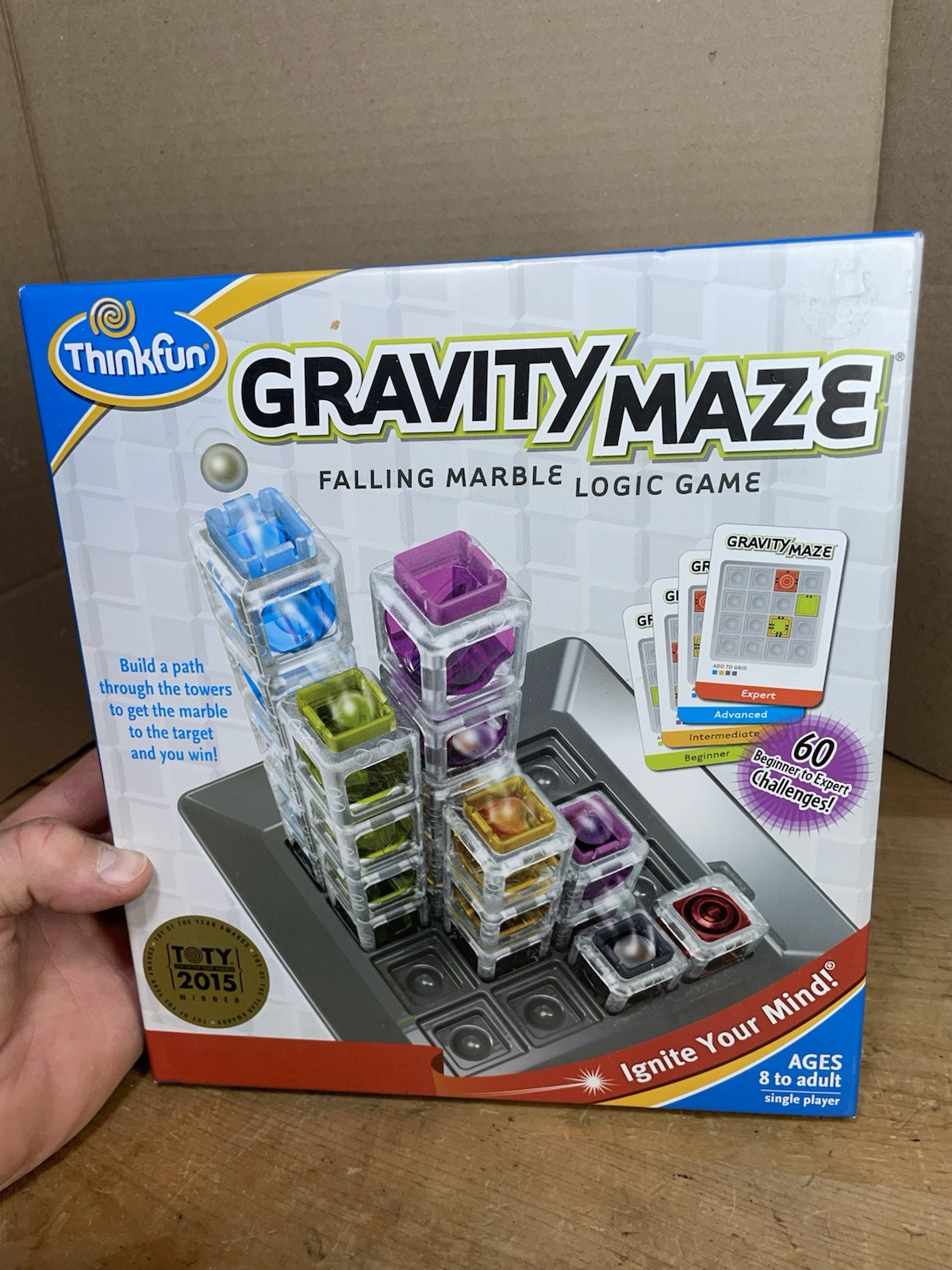 Gravity Maze Falling Marble Logic Game Thinkfun