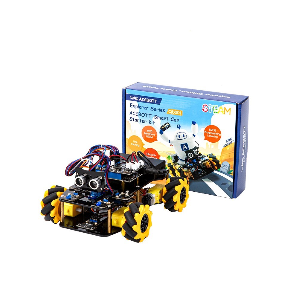 ACEBOTT ESP32 Smart Robot Car Kit With Variant Expansion Packs