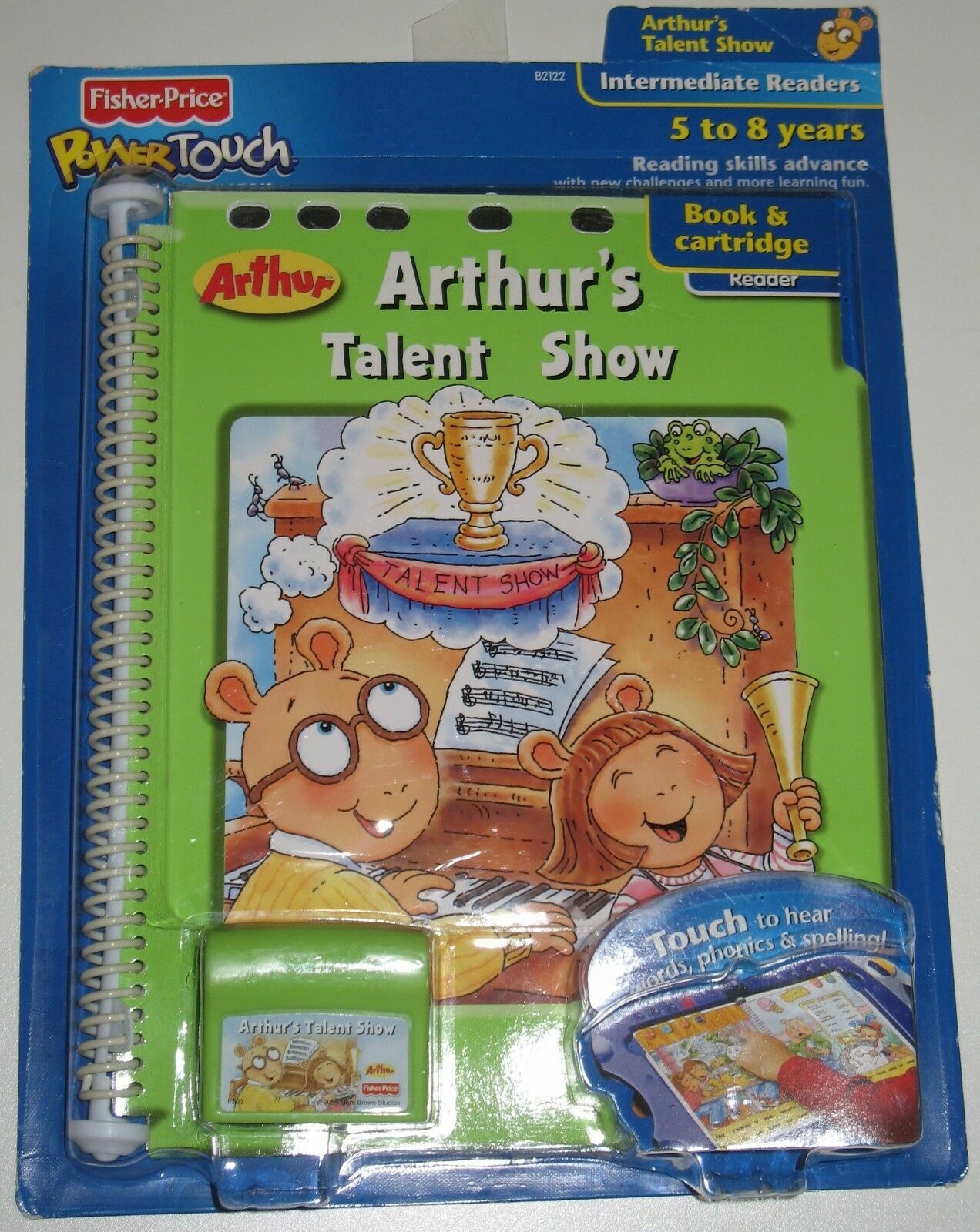 Fisher Price Power Touch Learning Arthur’s Talent Show NEW but PACKAGING WORN