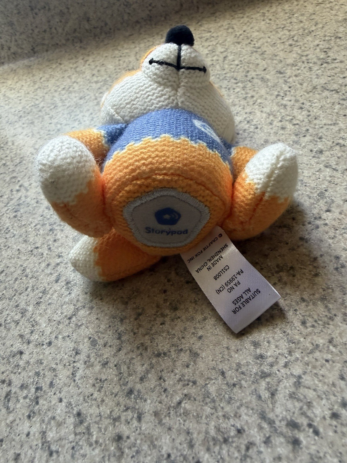 Storypod Interactive Plush Fox Electronic Learning Toy