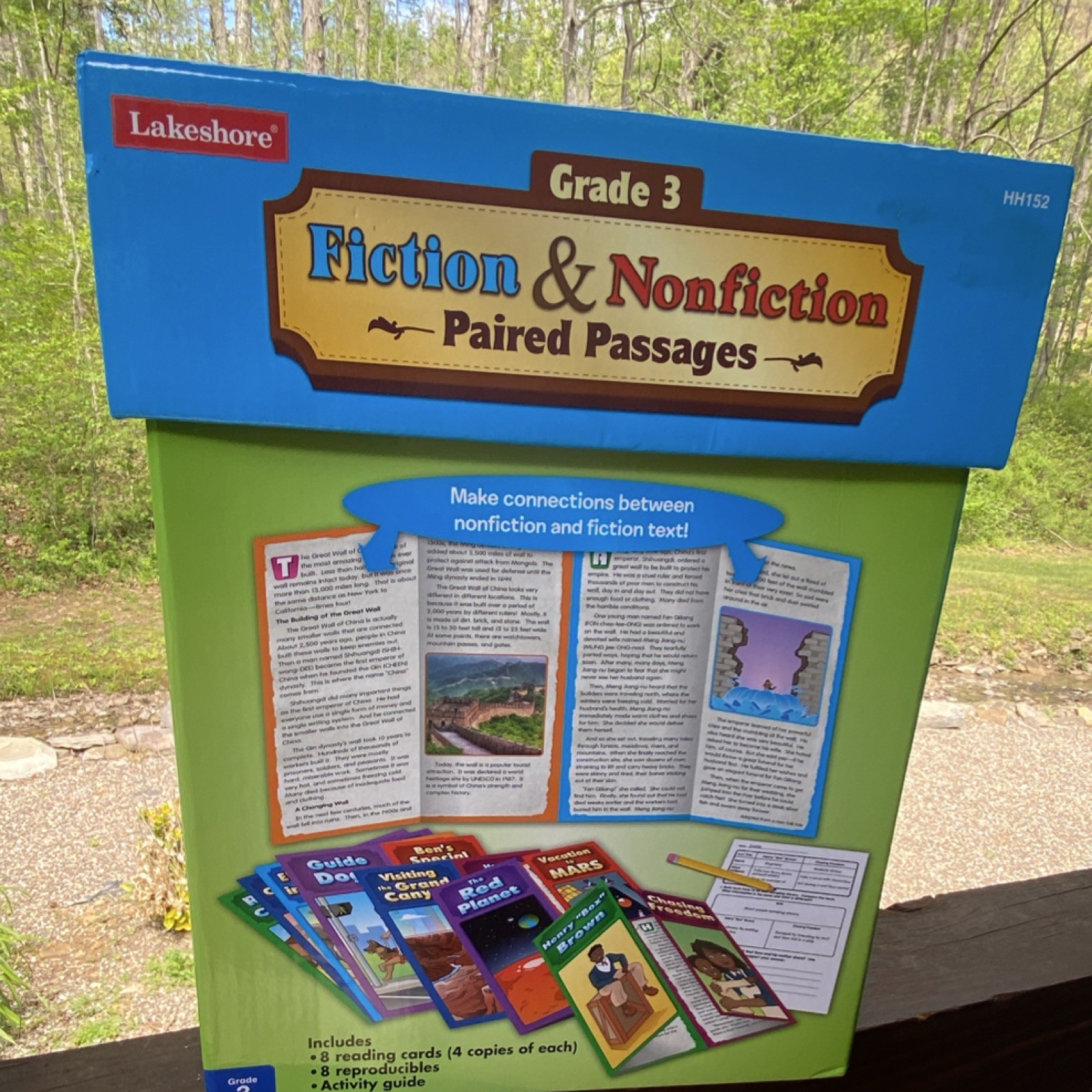 Lakeshore Grade 3 Fiction & Nonfiction Paired Passages Reading Kit