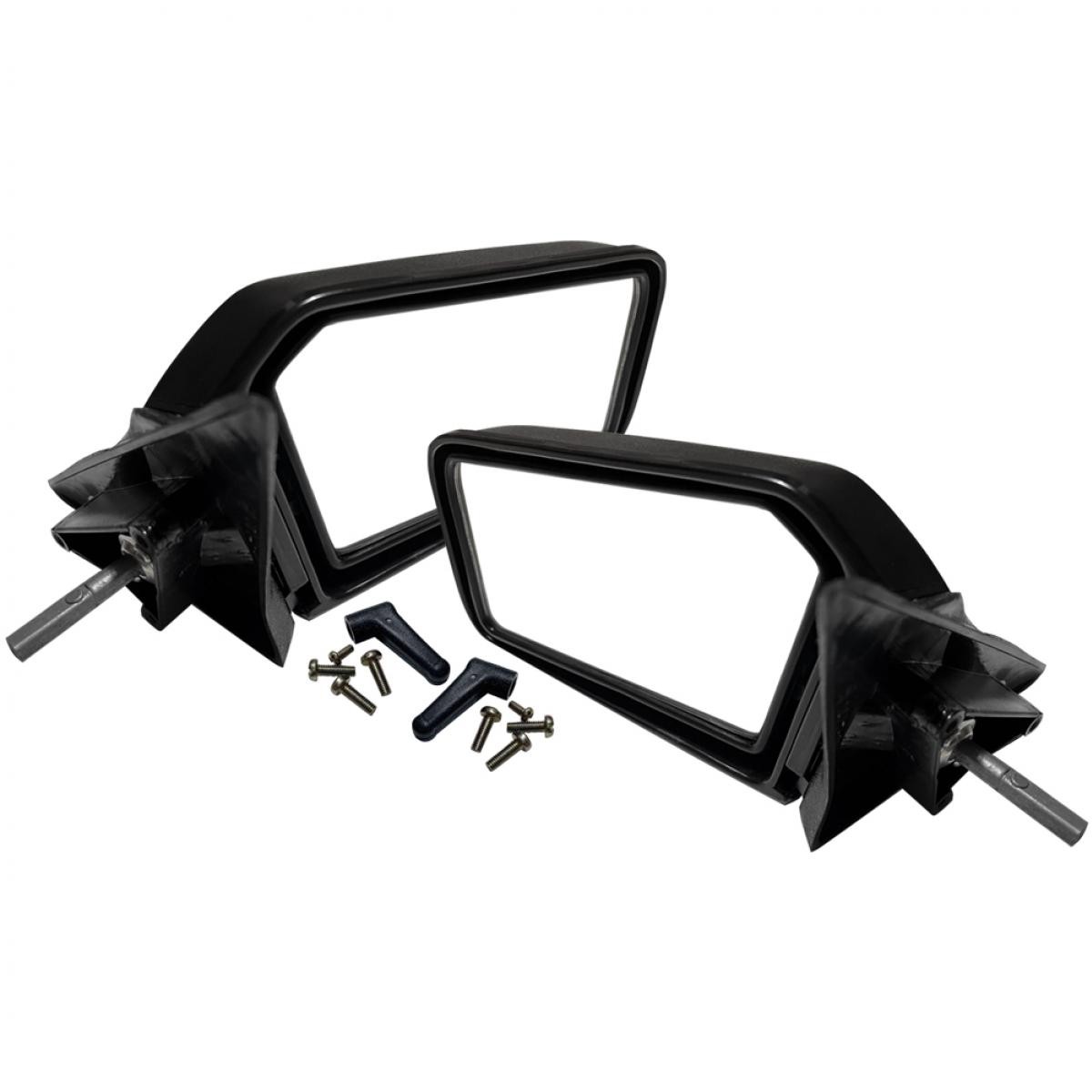 Side View Manual Adjust Mirrors Pair Fit Toyota Corolla 79-87 KE70 AE80 82 EE80