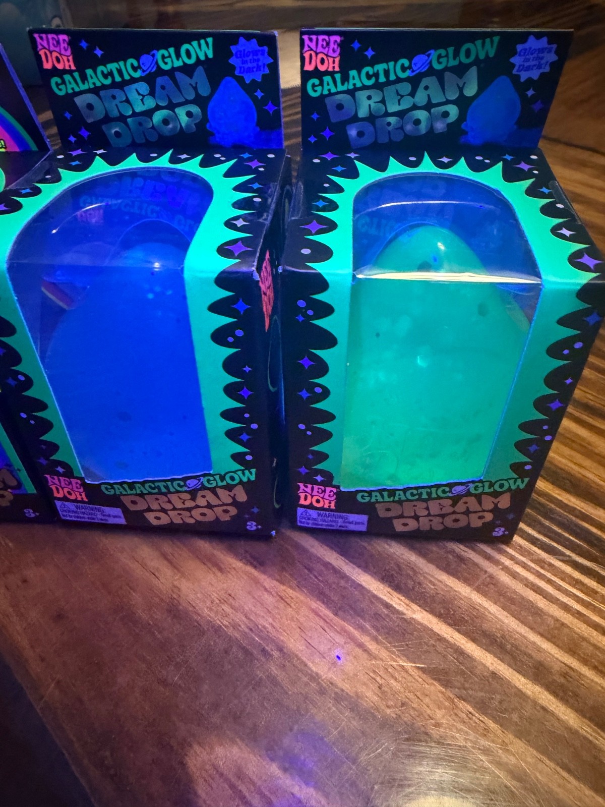 Needoh Galactic Glow Dream Drop NIB authentic NeeDoh
