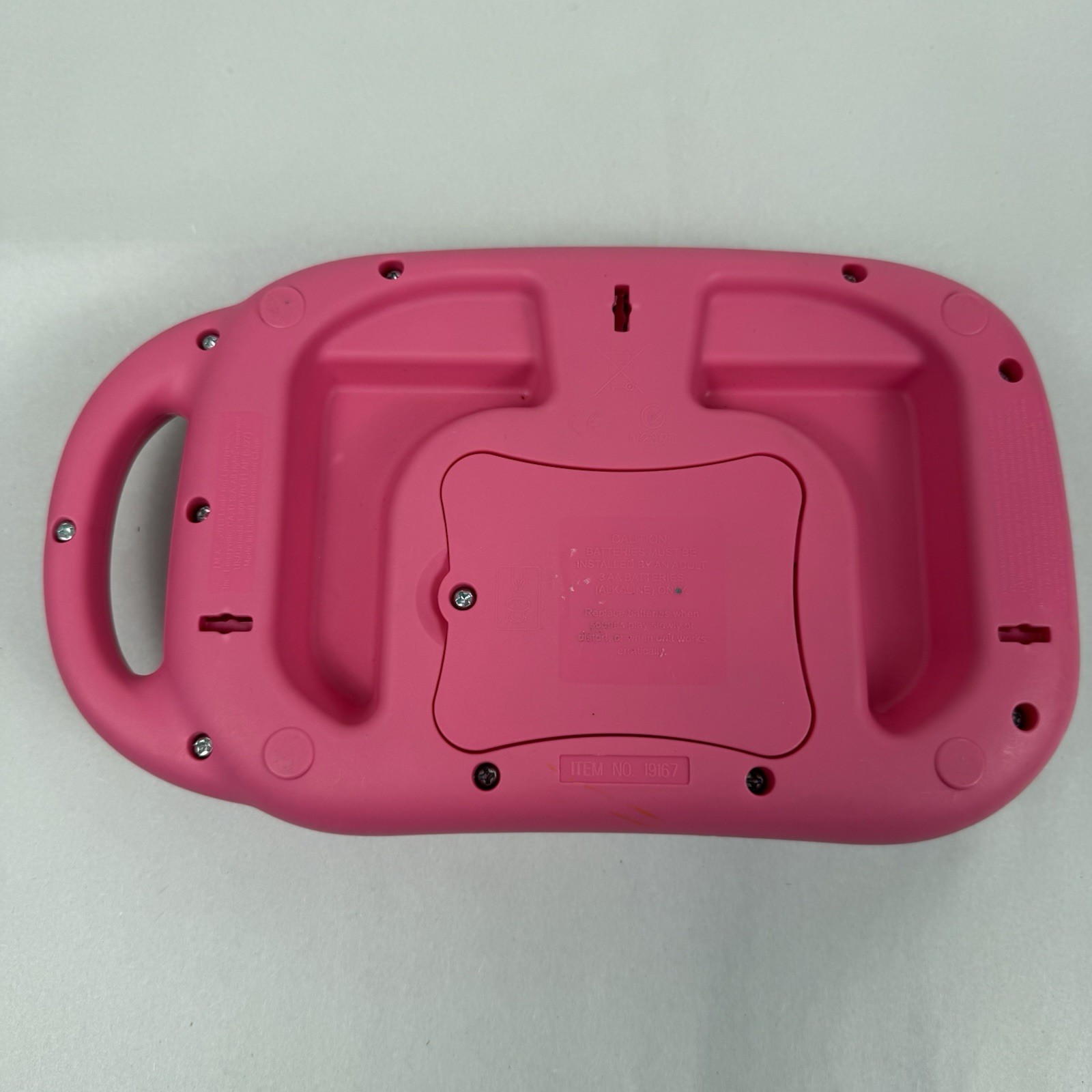 LeapFrog My Own Leaptop Laptop Computer Item #19167 Pink In Working Order!