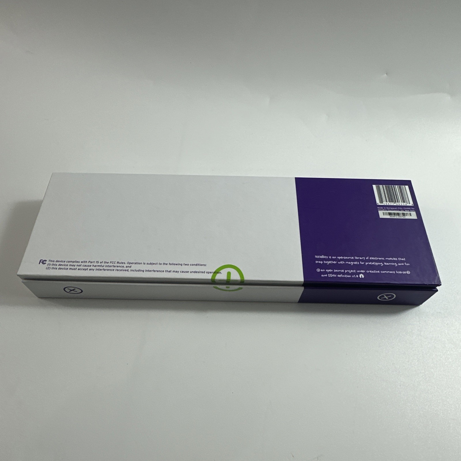 Little Bits Starter Kit V0.3 Complete Kit 11 Pieces In Box (no 9v battery)
