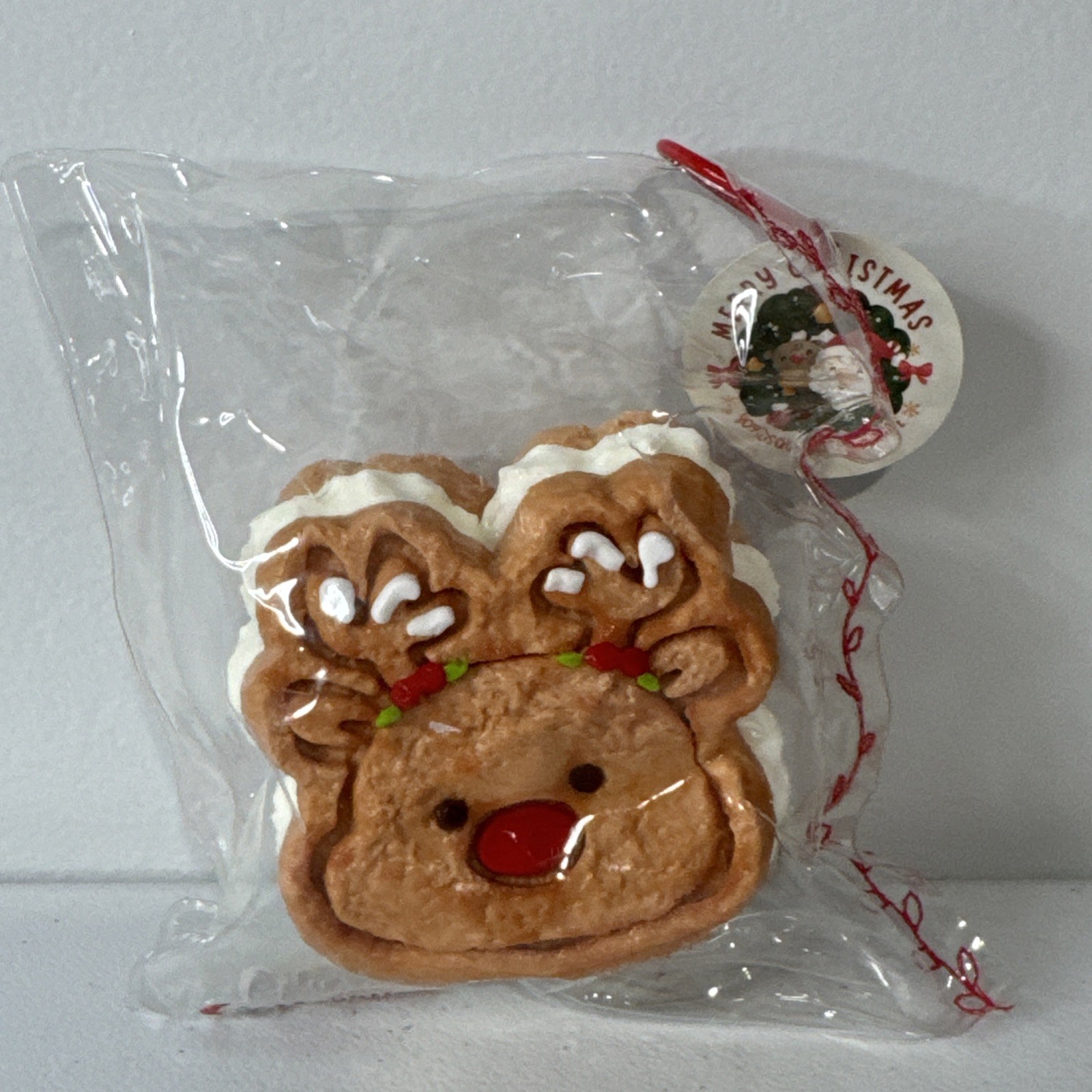 Mellojoy X-Mas Reindeer Squishy Stress Relief Fidget Sensory Toy Sealed Pack New