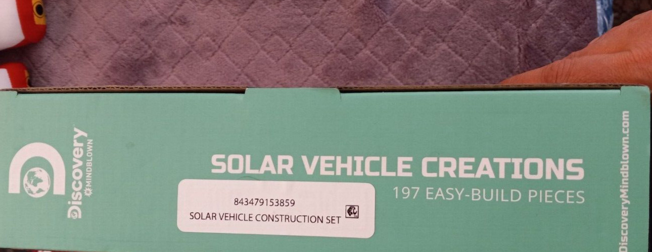 Discovery # Mindblown Solar Vehicle Creations 197 Easy Build Pieces Stem Toy