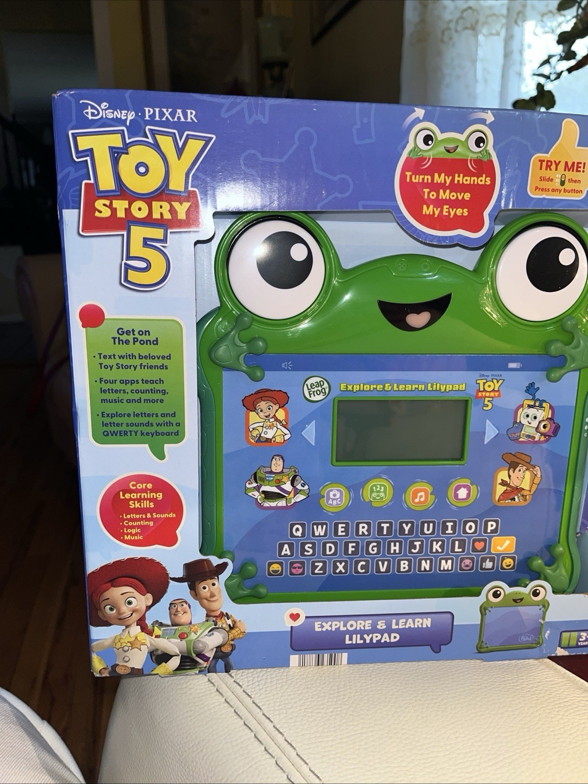 Toy Story 5 LeapFrog Lilypad Ages 3+ Letters Counting Logic Music HOT MOVIE TOY