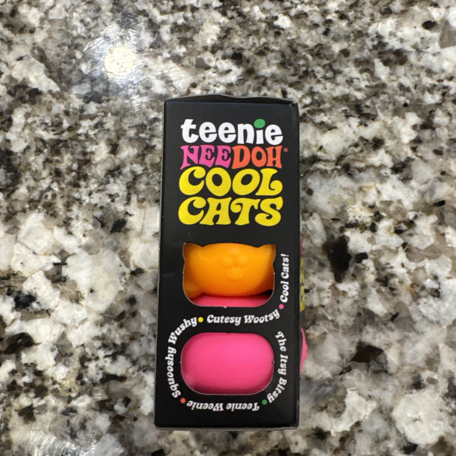 NeeDoh Teenie Cool Cats Stress Toys 3-Pack Nee Doh Authentic