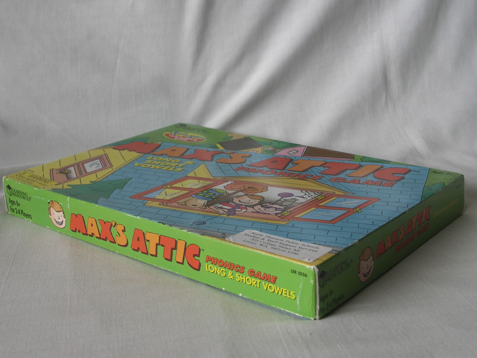 Max’s Attic Phonics Game Long & Short Vowels Learning Resources Complete