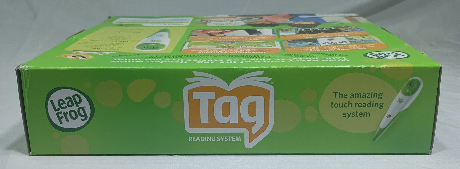 NIP Leapfrog Tag Reading System Ages 4-8 Ozzie and Mack Book