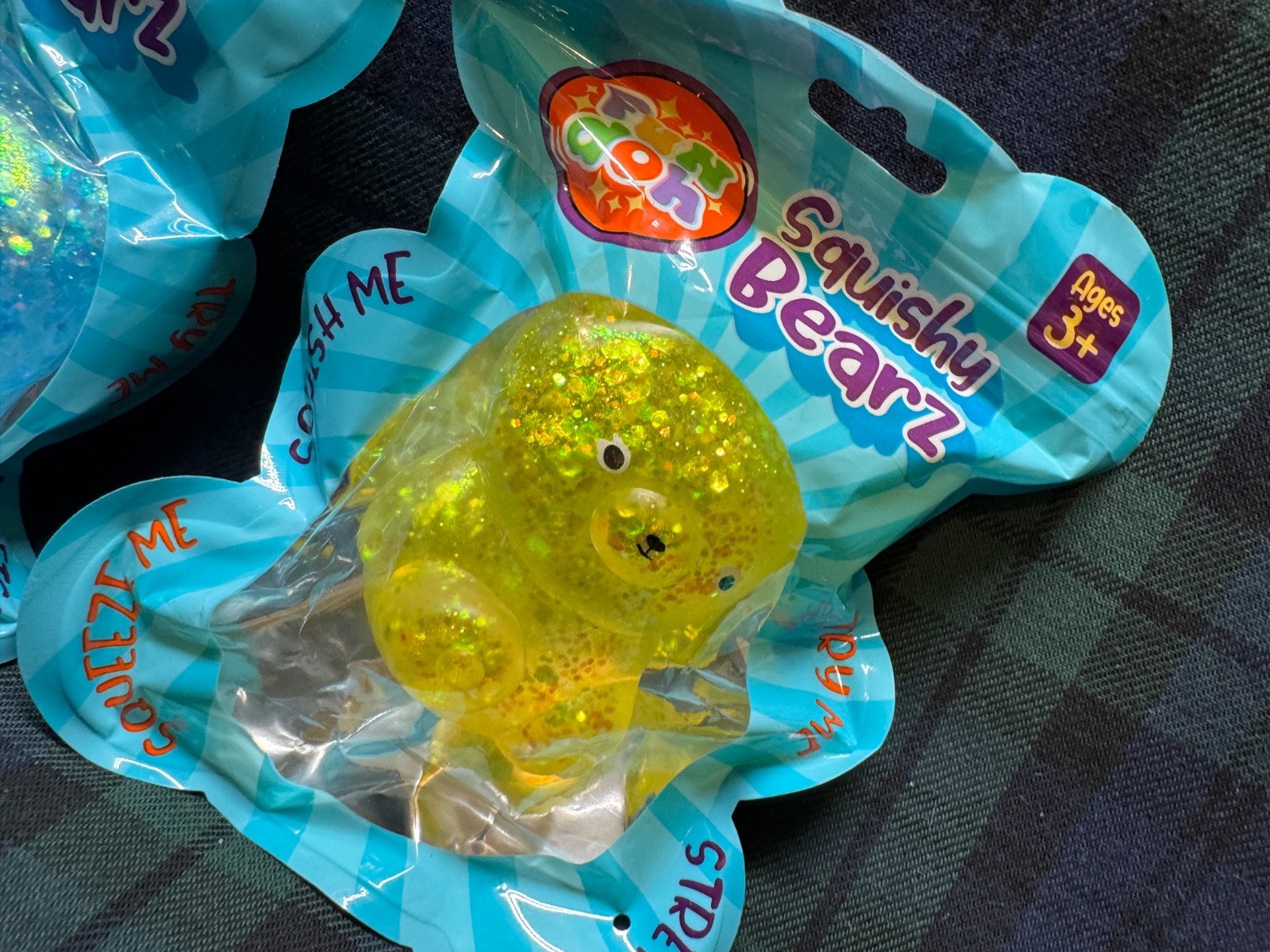 Fun Doh Squishy Bearz Fidget Bear 2 Pack