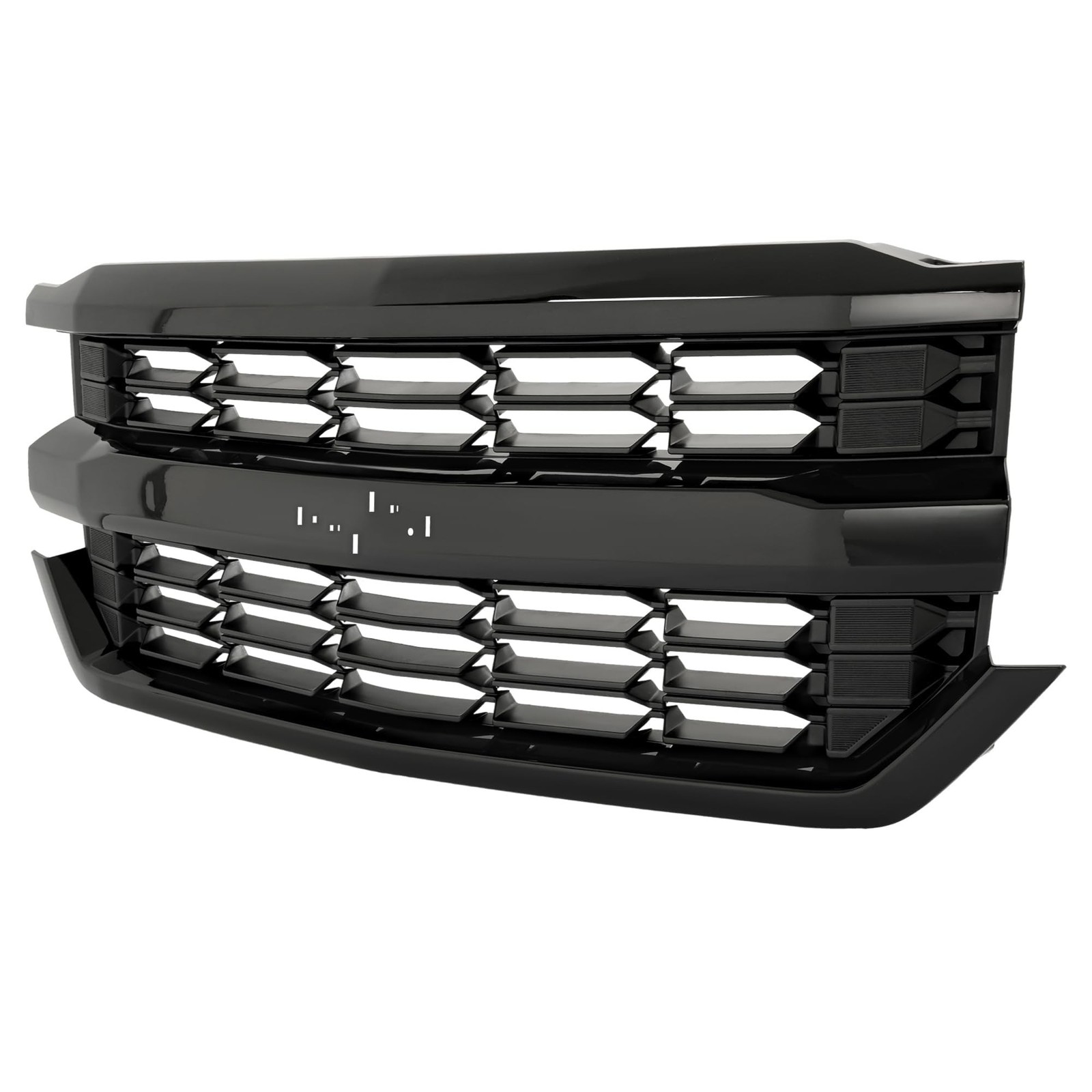 Front Grille Assembly Compatible with 2016-2019 Chevy Chevrolet Silverado 150…