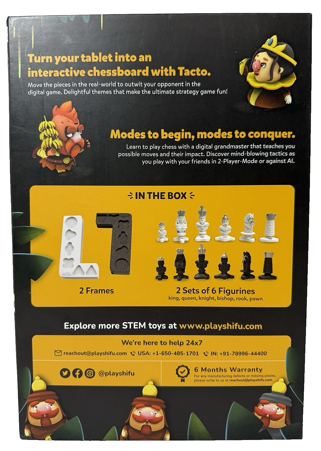PlayShifu Tacto Chess STEM Interactive Game COMPLETE