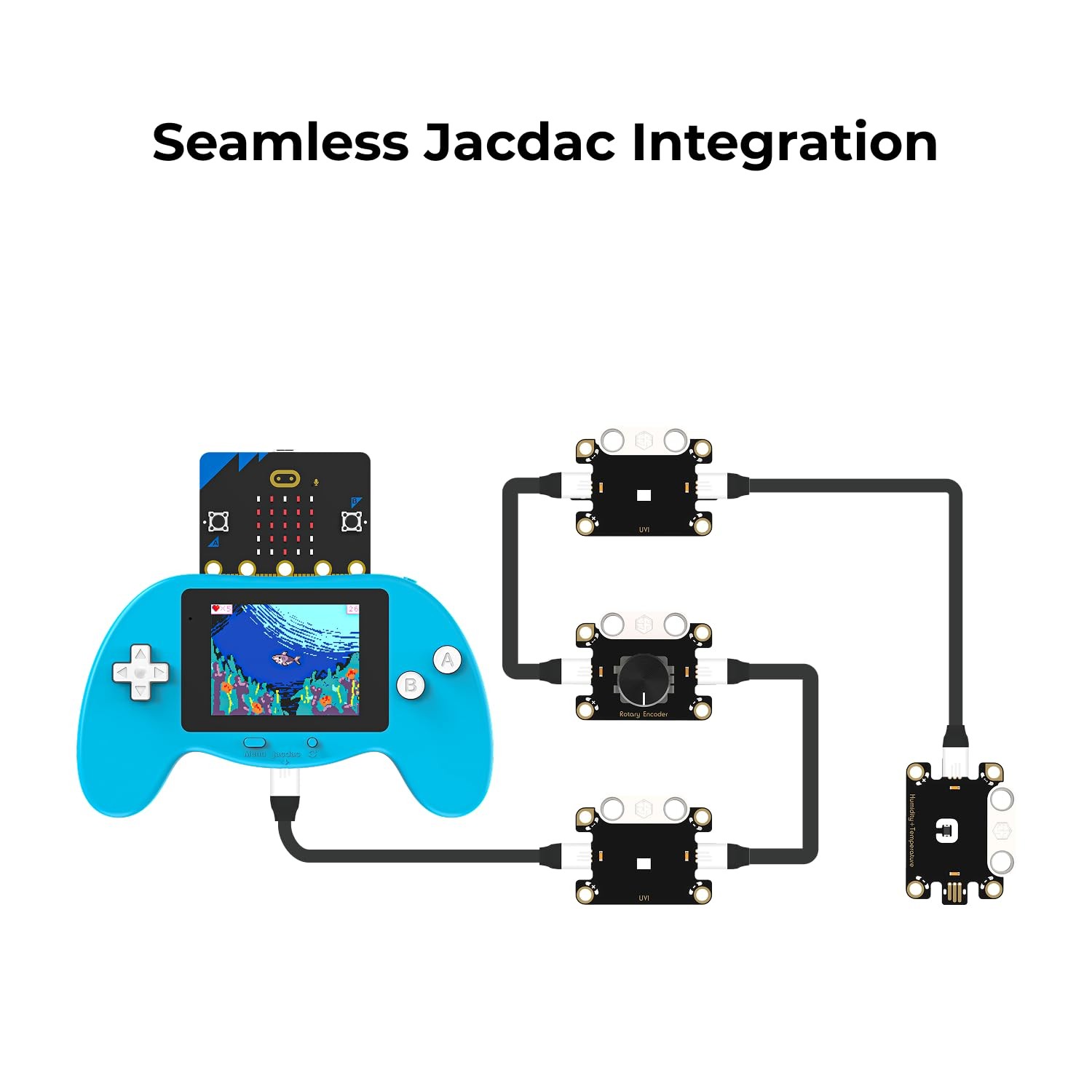 micro:bit Starter Kit Retro Makecode Arcade Coding Kit STEM Education BBC v2